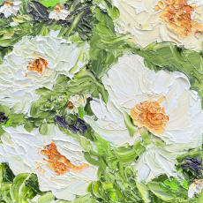 Heavenly Peonies in Bloom-W